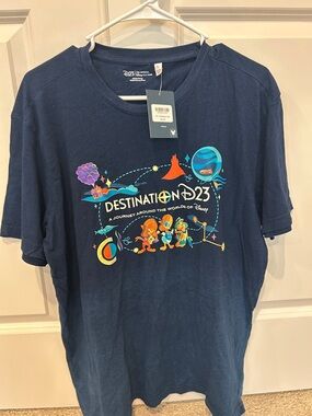 Disney Navy Destination D23 3 Caballeros T shirt